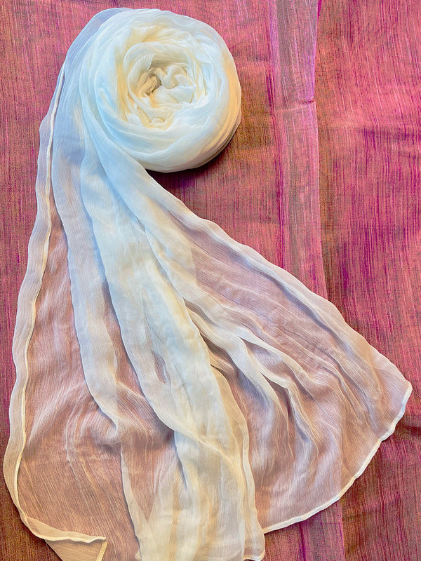 1PC Printed Plain Dupatta