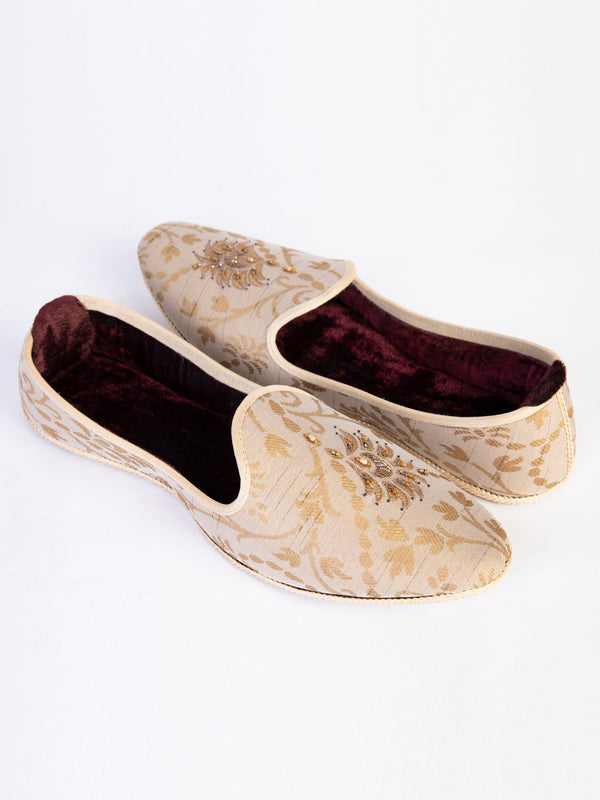 Beige Khussa - AL-KH-135
