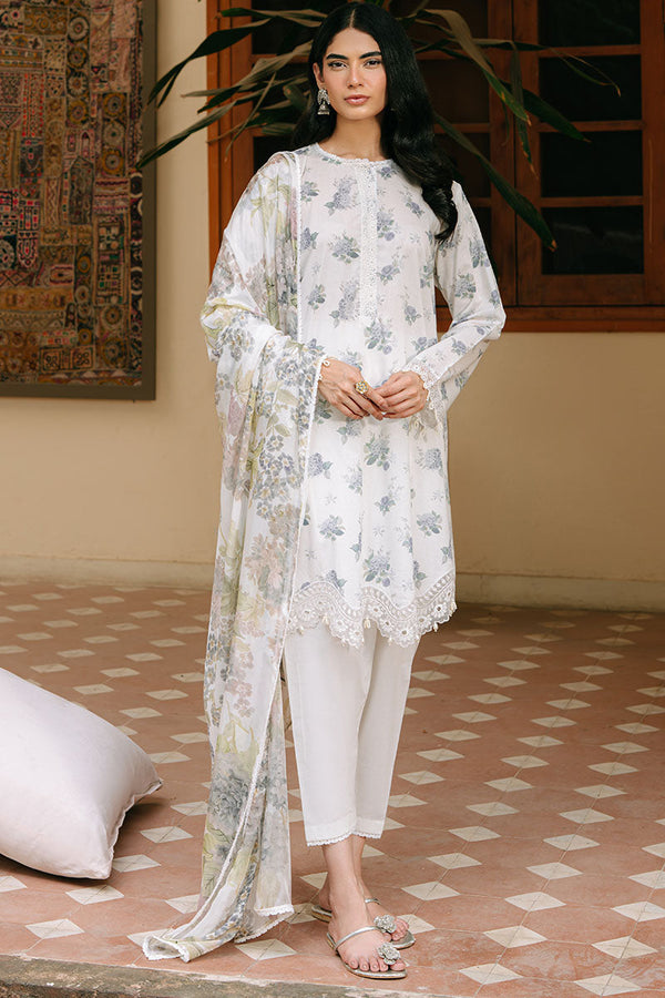 ICE TALE-3PC PRINTED CAMBRIC SUIT