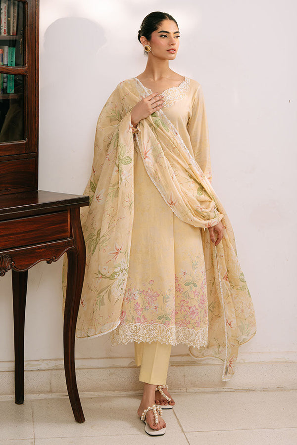 LILLY GARDEN-3PC PRINTED CAMBRIC SUIT