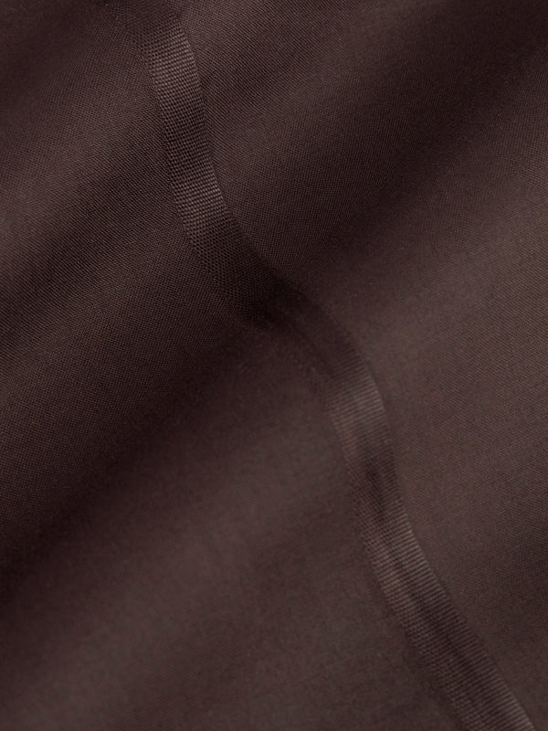 Dark Brown Blended Unstitched Fabric - AL-UN-JHR-15054