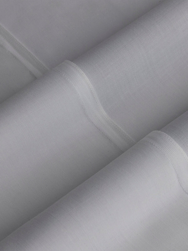 Light Grey Blended Unstitched Fabric - AL-UN-JHR-15054