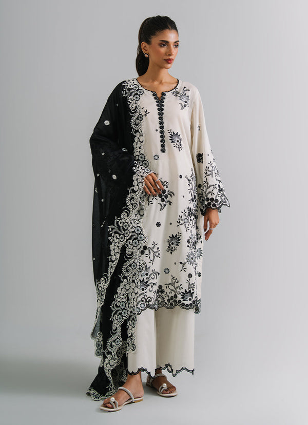 3 PC Embroidered Suit