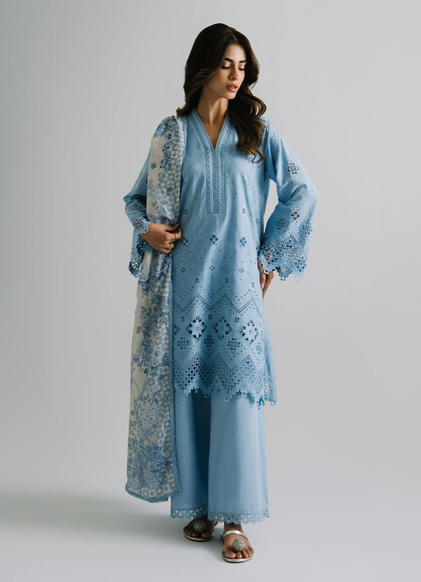 3 PC Embroidered Suit