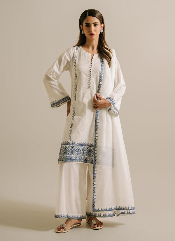 3 PC Embroidered Suit