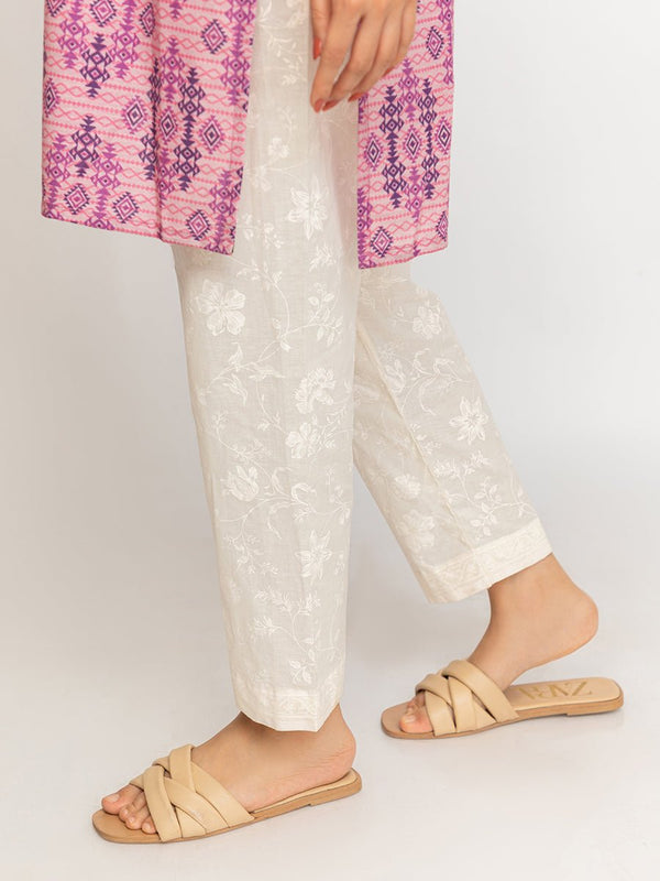 1PC Plain Cambric Stitched Trouser (Y-00013)