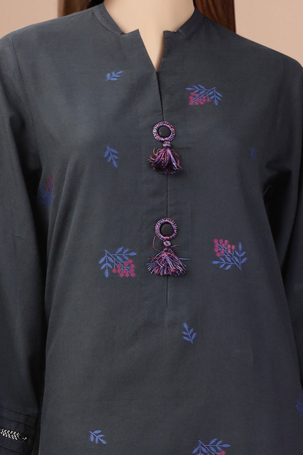 Unstitched Jacquard Cotton 3 Piece