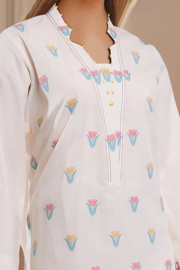 Unstitched Jacquard Cotton Shirt