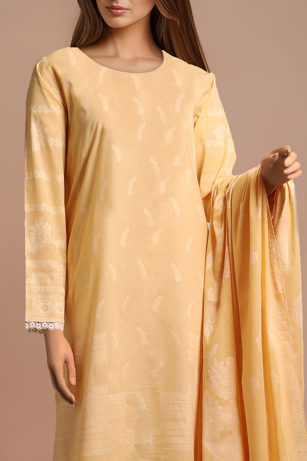 Unstitched Jacquard Cotton Shirt