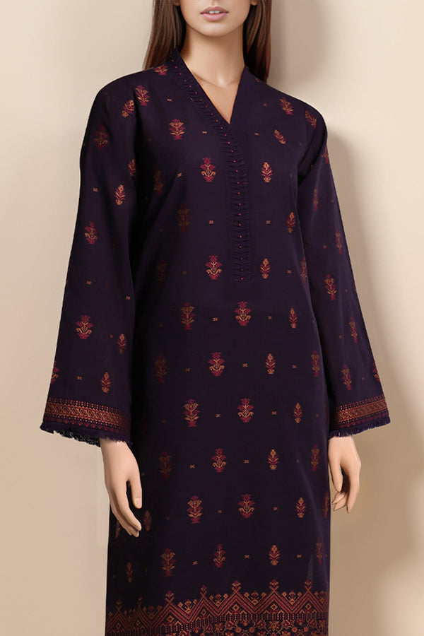 Unstitched Jacquard Cotton Shirt