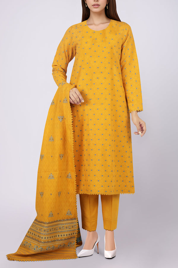 Unstitched Jacquard Cotton Shirt