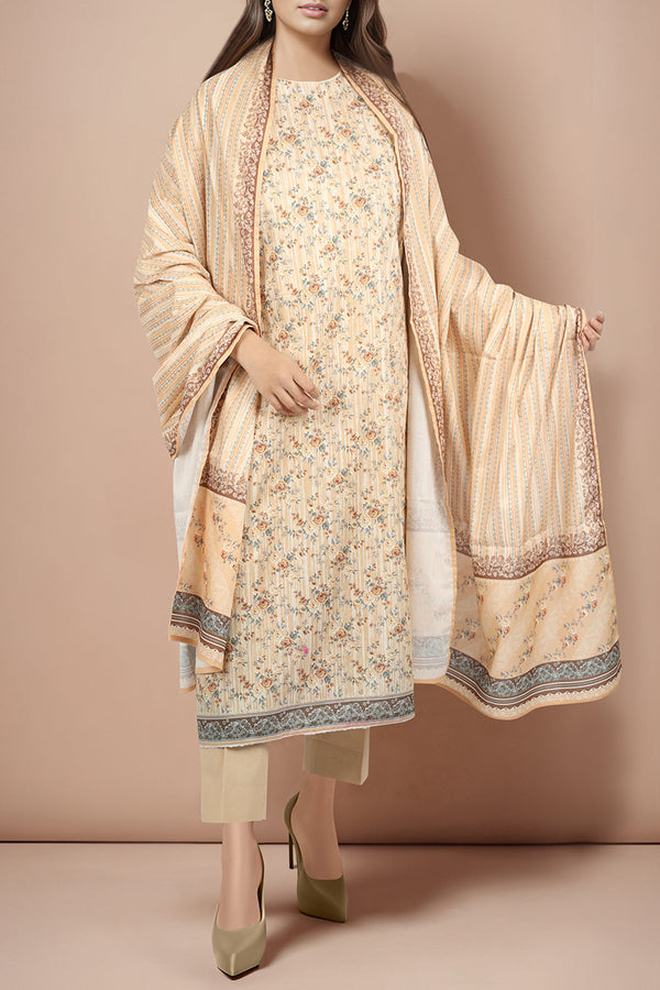 Unstitched Printed Lawn Shirt