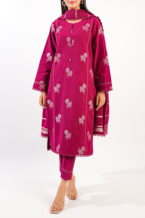 Unstitched Jacquard Cotton Shirt