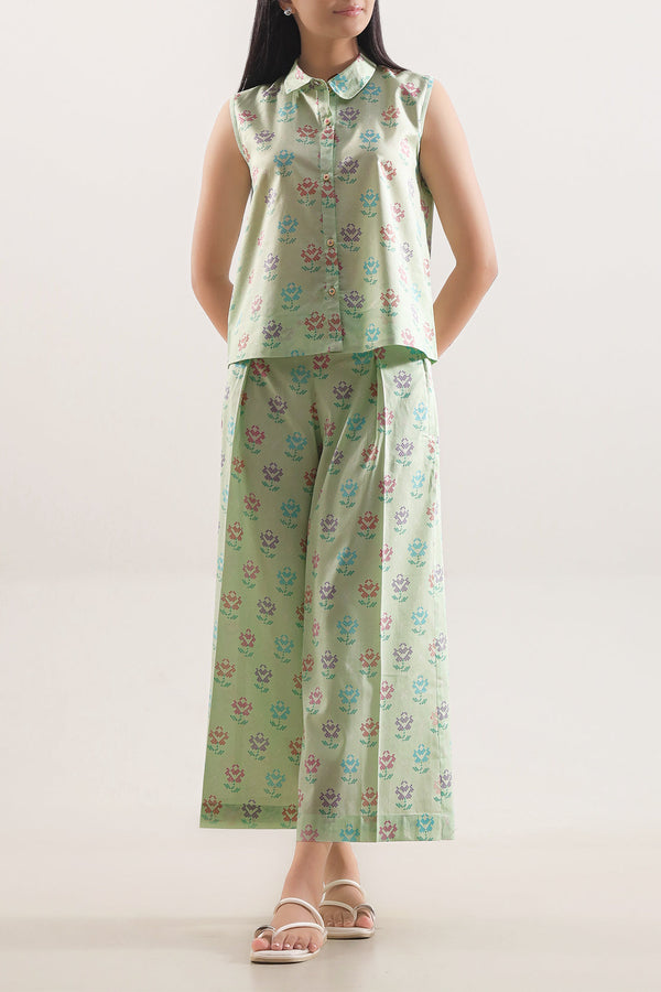 Unstitched Printed Lawn 2 Piece (Shirt/Trouser)