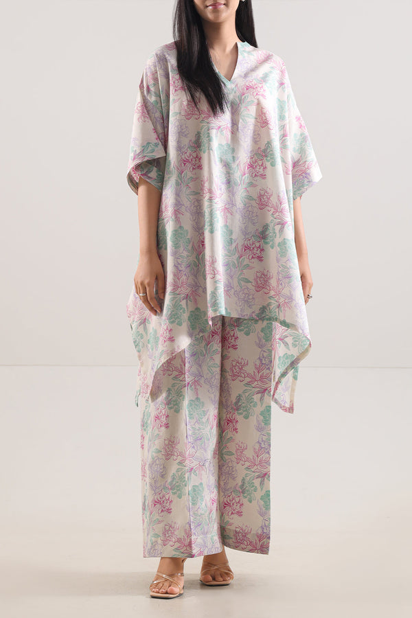 Unstitched Printed Lawn 2 Piece (Shirt/Trouser)