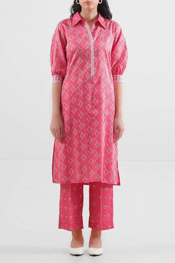Unstitched Printed Lawn 2 Piece (Shirt/Trouser)