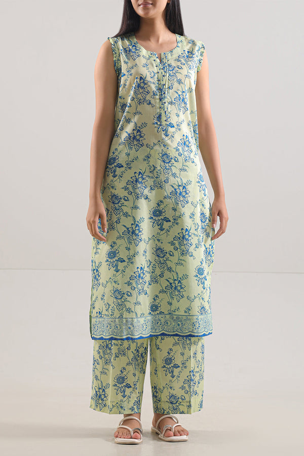 Unstitched Printed Lawn 2 Piece (Shirt/Trouser)