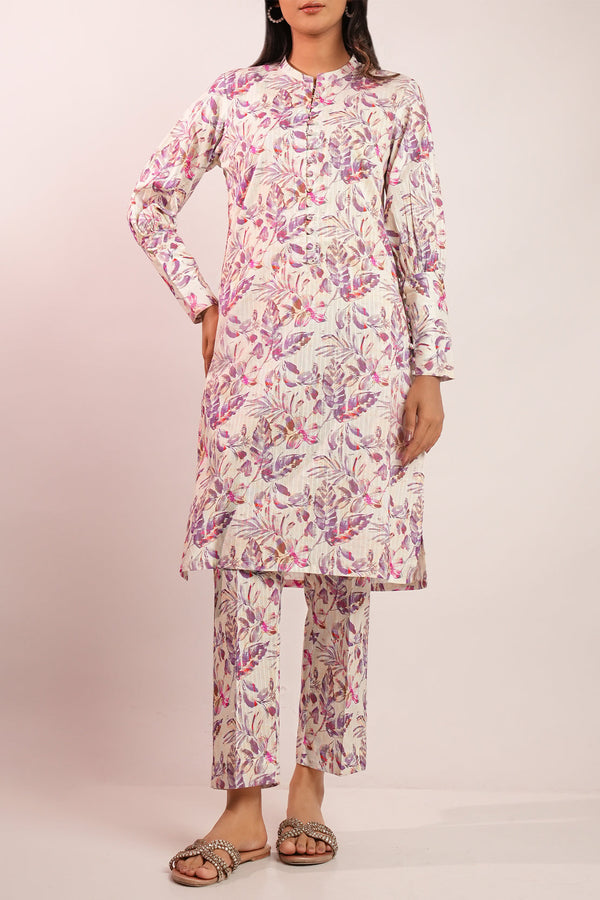 Unstitched Printed Lawn 2 Piece (Shirt/Trouser)