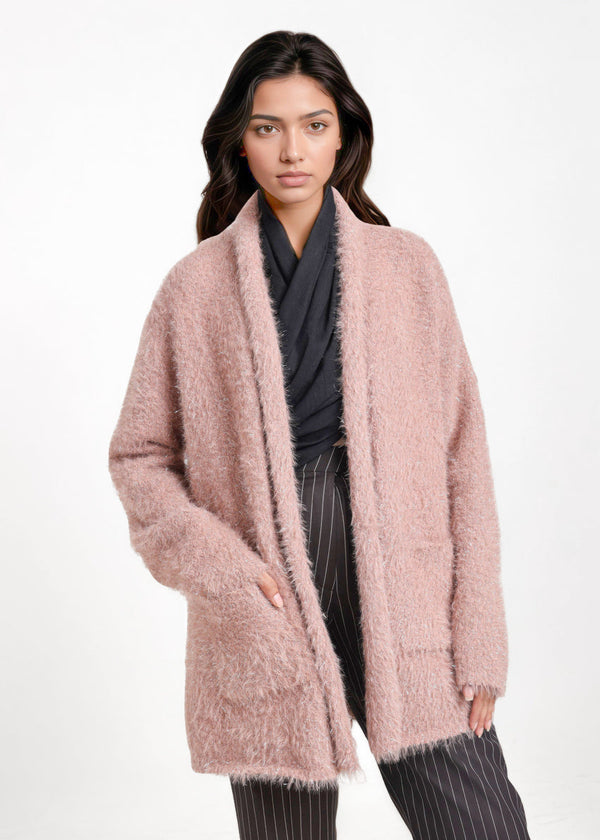 Skin-V-Cardigan Full Sleeves Sweater (25Y-073-67)