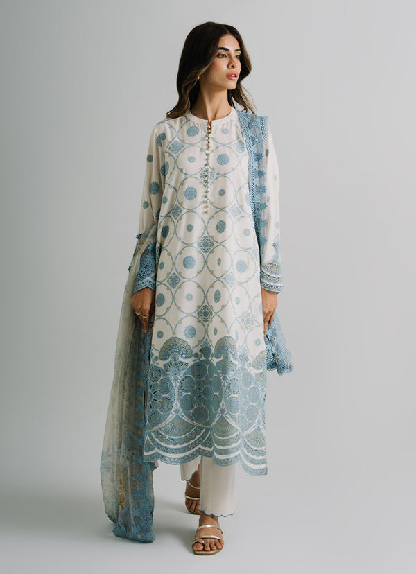 3 PC Embroidered Suit