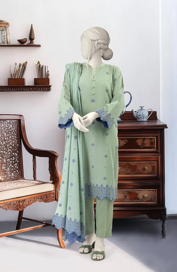 JACQUARD STITCHED 3 PIECE