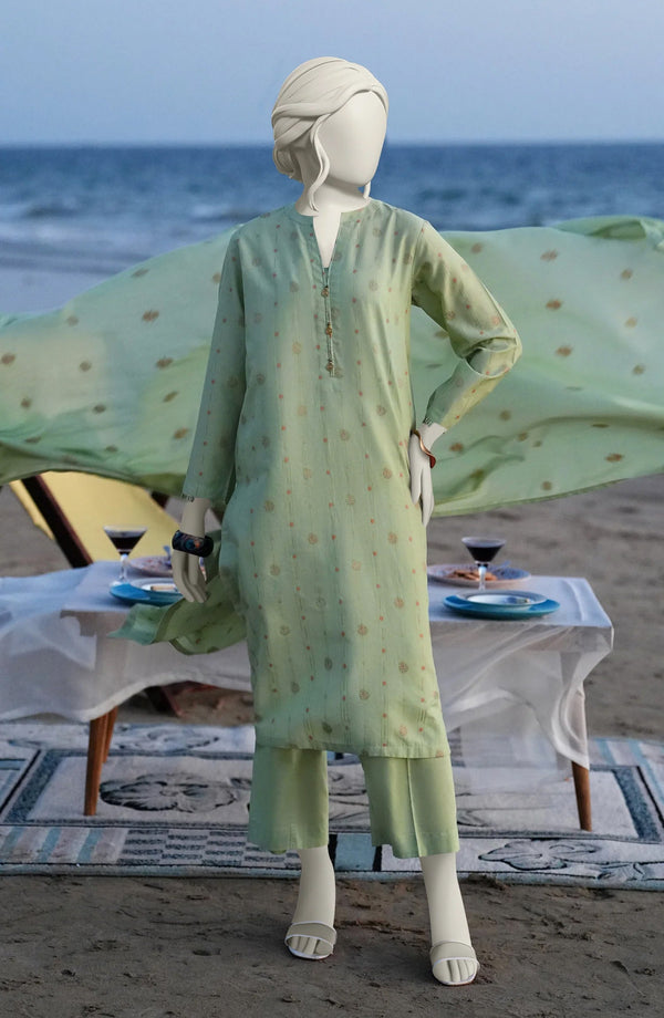 JACQUARD STITCHED 3 PIECE