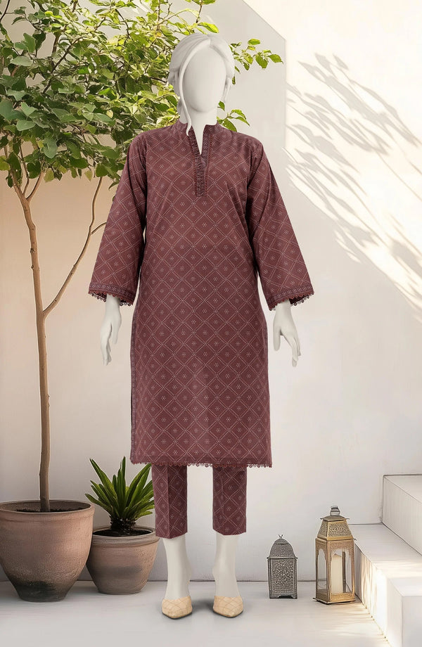 PRINTED LAWN STITCHED 2 PIECE