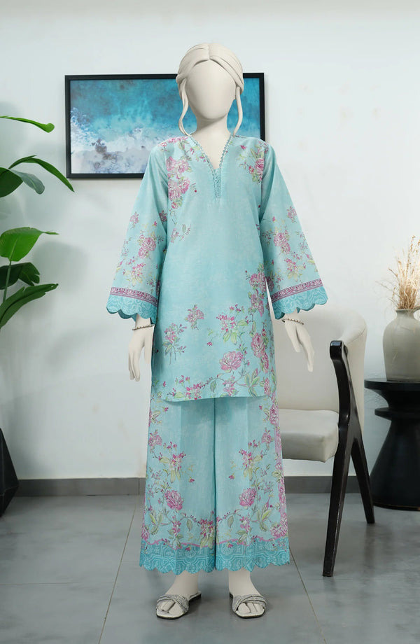 PRINTED LAWN STITCHED 2 PIECE