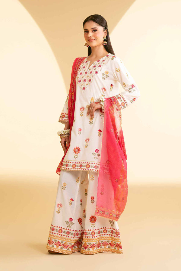 3 Piece - Embroidered Suit - 42219885
