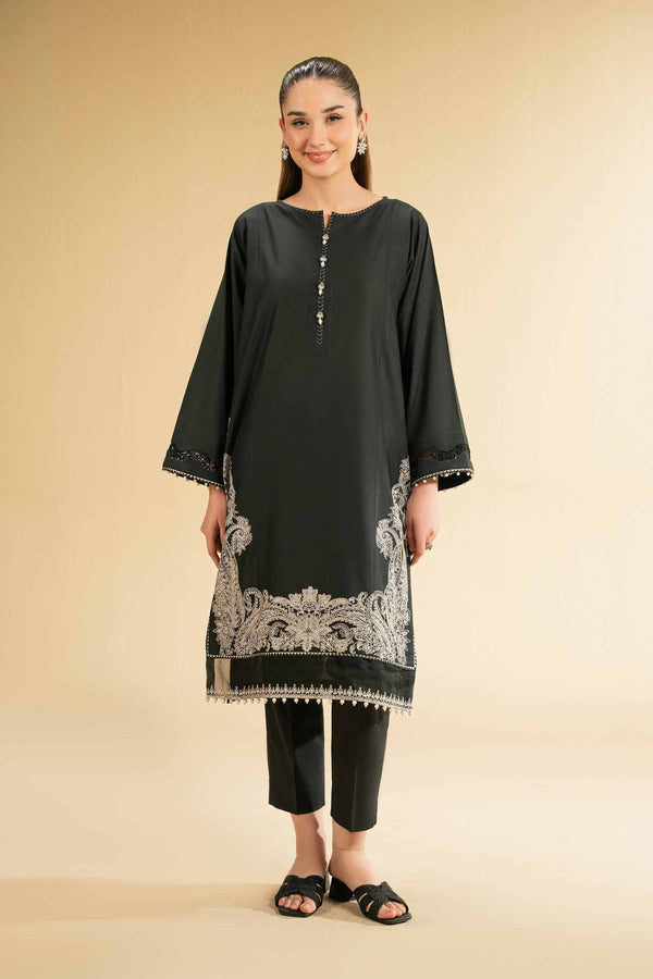 2 Piece - Dyed Embroidered Suit - 42501791