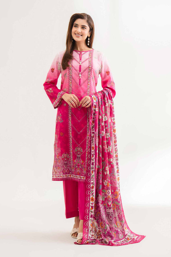 3 Piece - Digital Printed Suit - 42501934