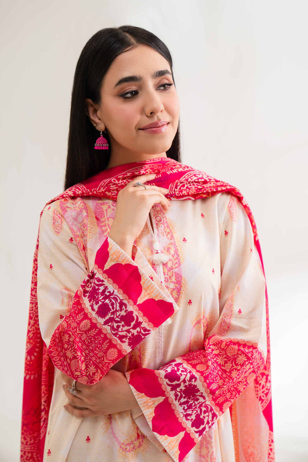 3 Piece - Digital Printed Suit - 42501938