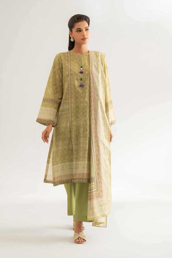 3 Piece - Digital Printed Suit - 42501941
