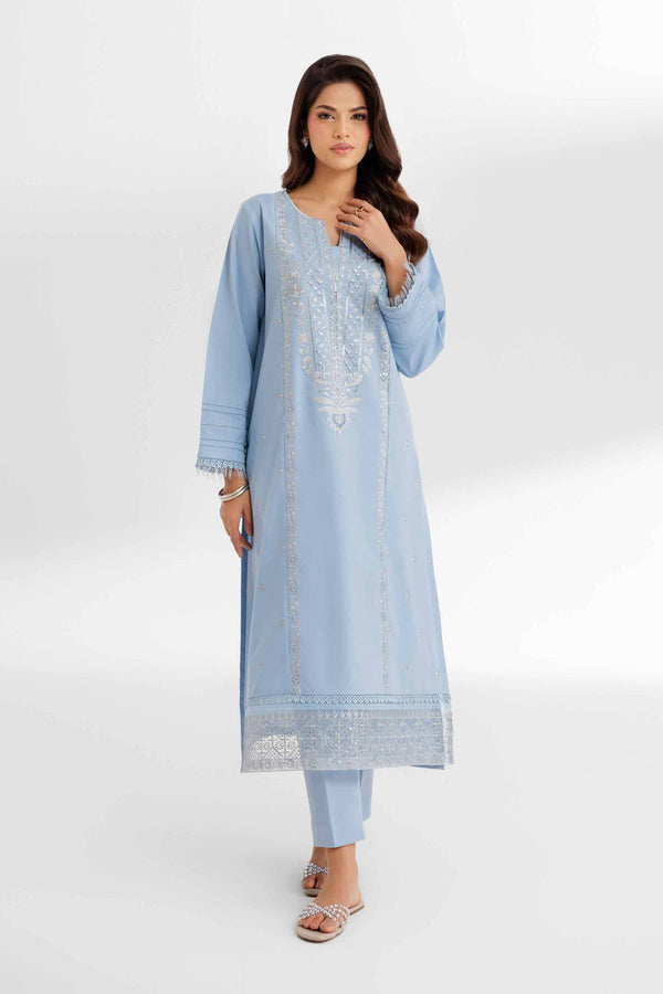 2 Piece - Dyed Embroidered Suit - 42502064