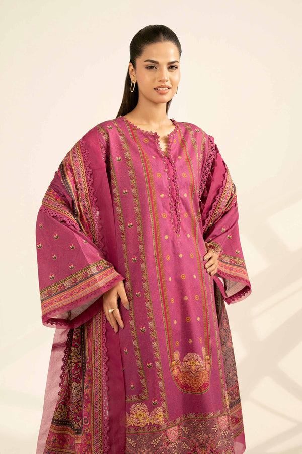 3 Piece - Digital Printed Suit - 42502093