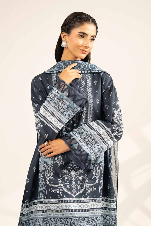 3 Piece - Digital Printed Suit - 42502097