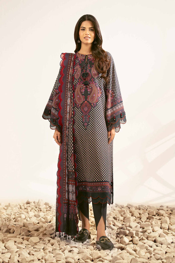 3 Piece - Digital Printed Suit - 42502100