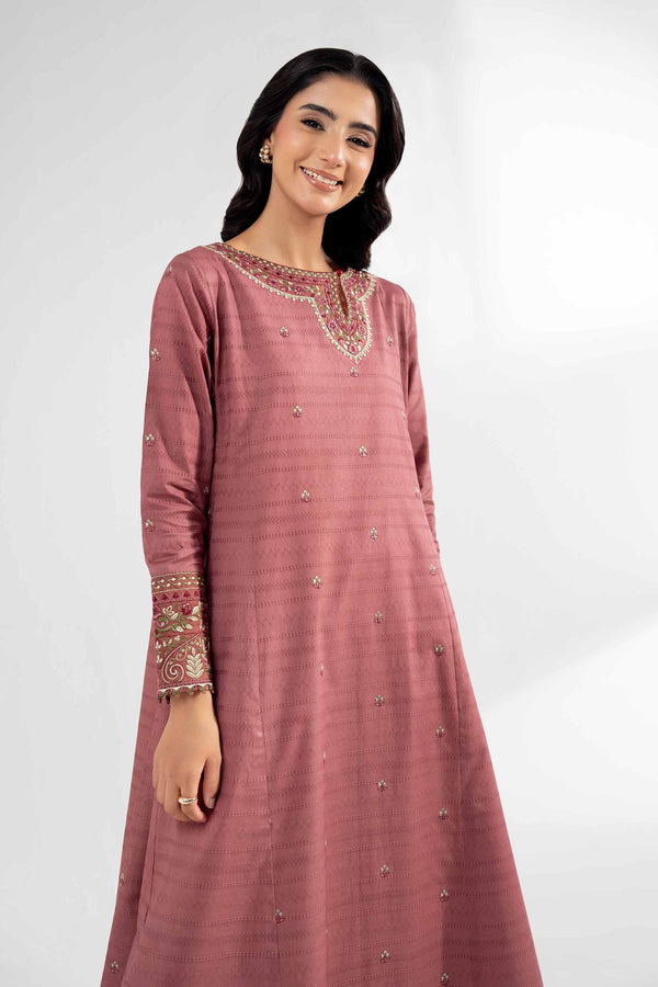 2 Piece - Dyed Embroidered Suit - 42502156