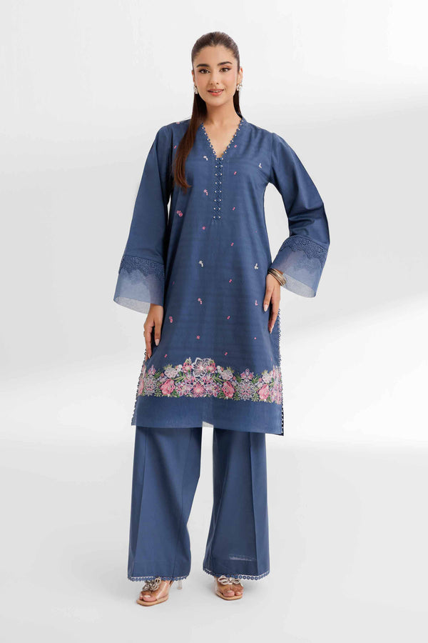 2 Piece - Dyed Embroidered Suit - 42502157