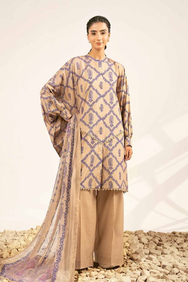 3 Piece - Digital Printed Suit - 42502239