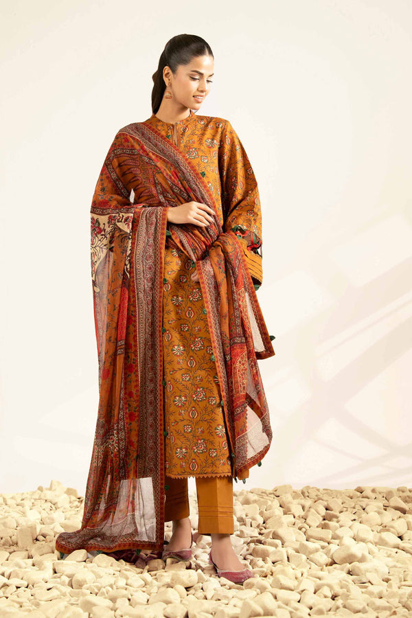 3 Piece - Digital Printed Suit - 42502241