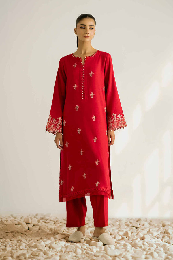 2 Piece - Embroidered Suit - 42502353