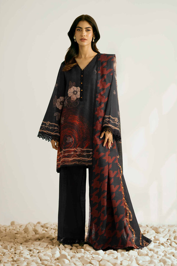 3 Piece - Digital Printed Suit - 42502421