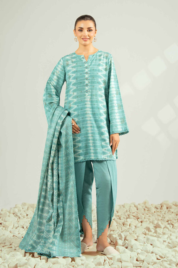 3 Piece - Printed Suit - 42502429