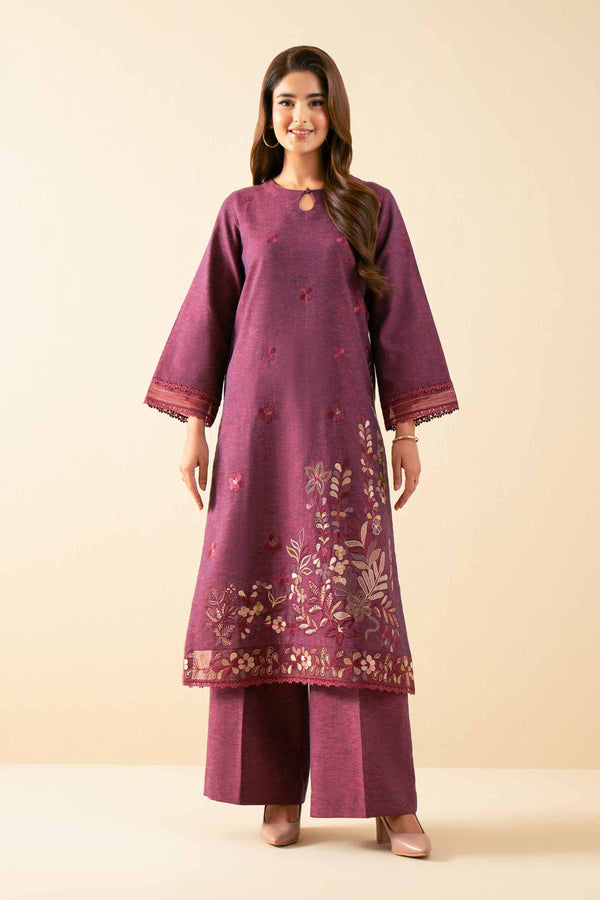 2 Piece - Embroidered Suit - 42502478