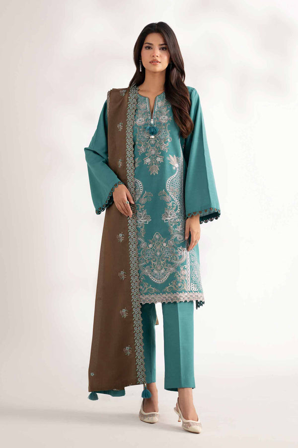 3 Piece - Embroidered Suit - 42502524