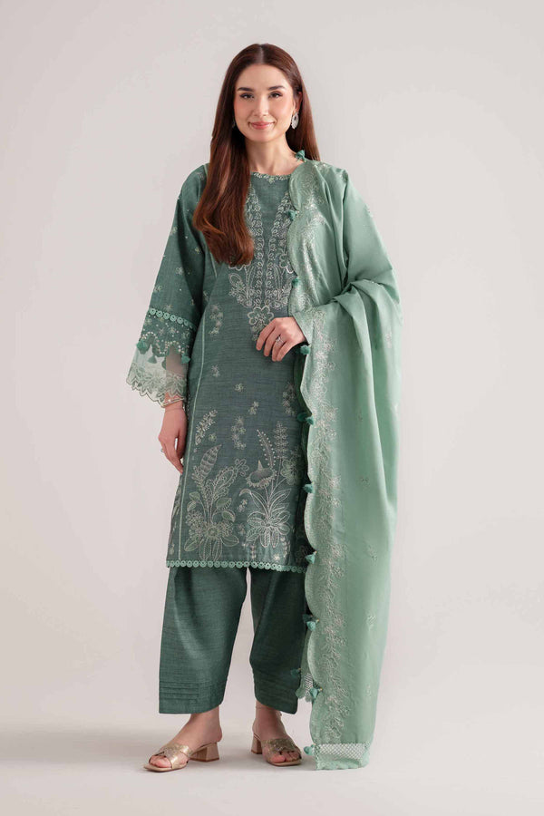 3 Piece - Embroidered Suit - 42502530