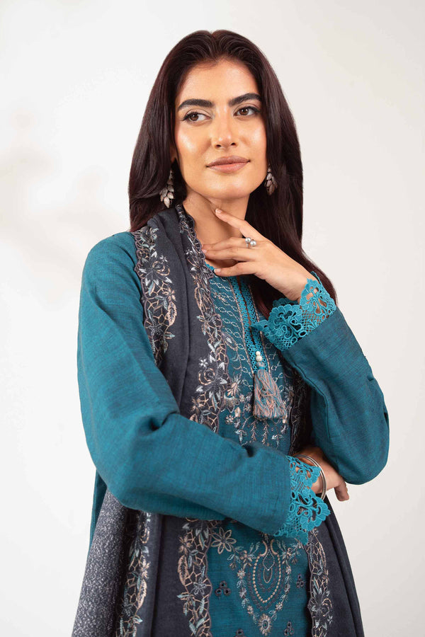 3 Piece - Embroidered Suit - 42502532