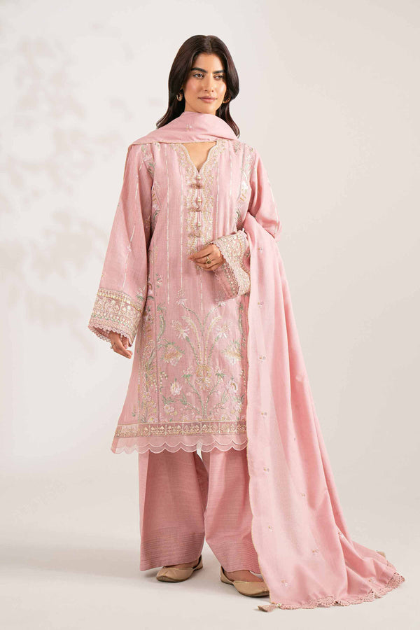 3 Piece - Embroidered Suit - 42502569