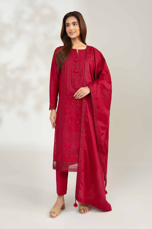 3 Piece - Embroidered Suit - 42502572